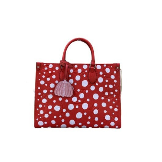 BAG NEW ARRIVAL - LV X YK ONTHEGO MM RED AND WHITE M46389